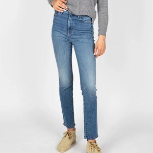 MOTHER THE SWOONER RASCAL HOVER HEALING JAR HIGH RISE SKINNY-STRAIGHT JEANS 29